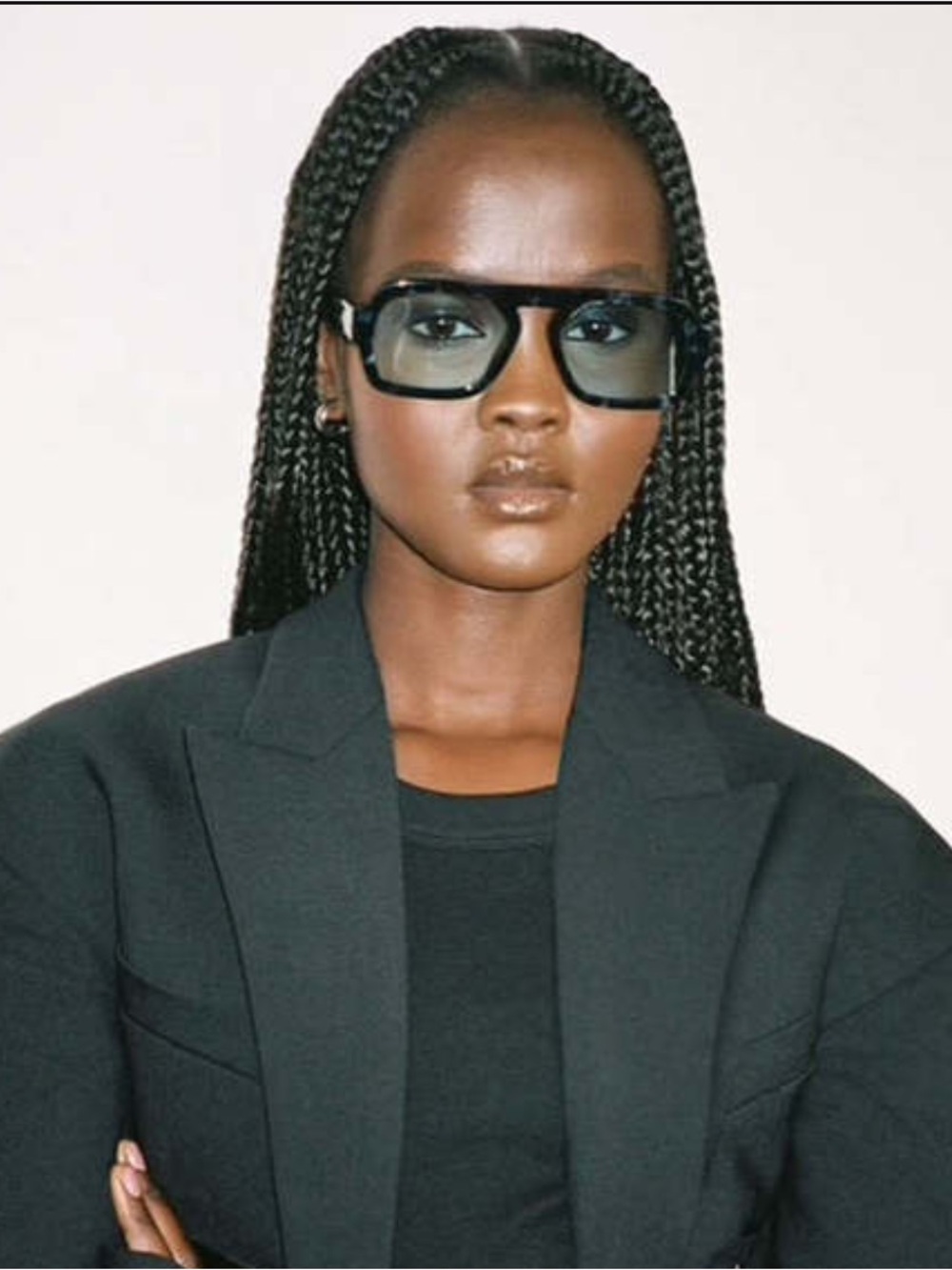Elisa Johnson Jane Mini Blue Sunglasses - Picture 6 of 6